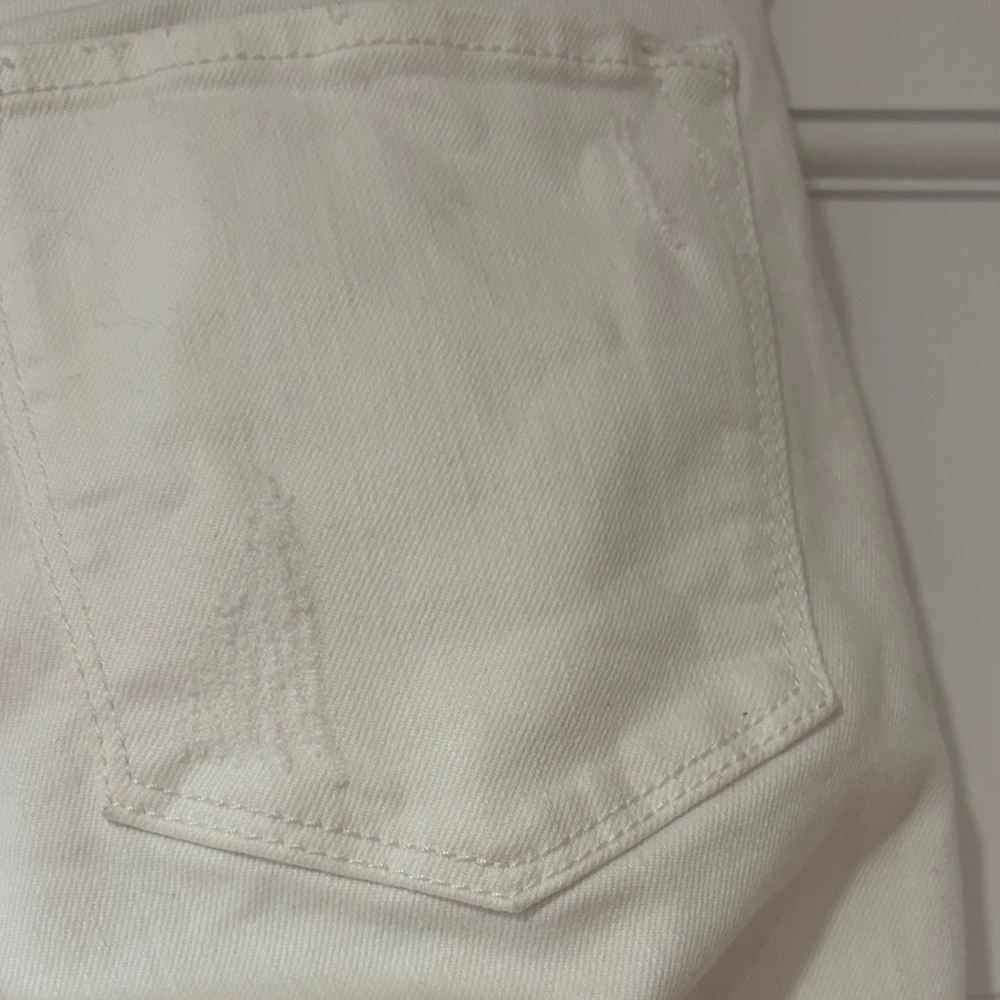 Banana Republic Women's White Skinny Jeans 25/0 excellent used condition. - Picture 7 of 8